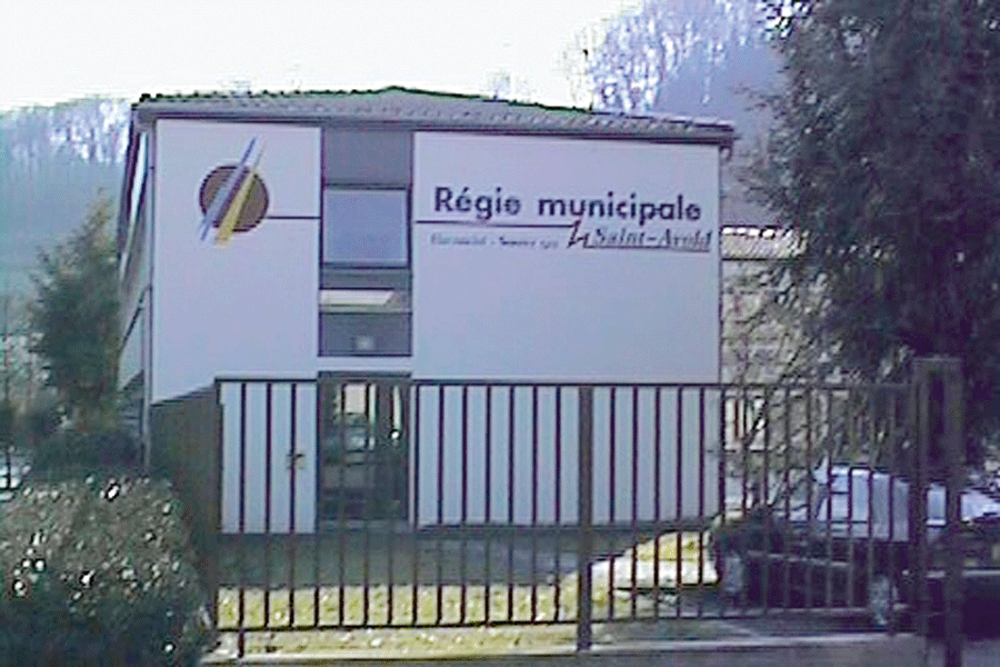 régie municipale Saint-Avold 1946